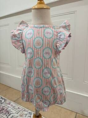 NEW SAGE & LILLY girls sand castle bubble in pink